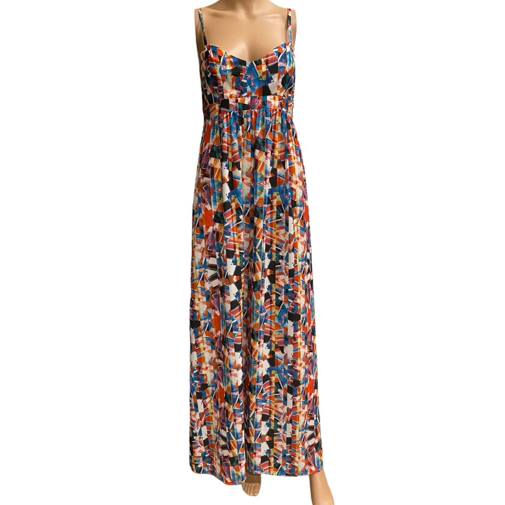 Felicity & Coco Multi-Colored Geometric Print Max… - image 4